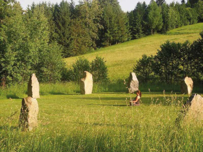 Steinkreis im Timewalk, Neukirchen am Walde Steinkreis im Timewalk, Neukirchen am Walde