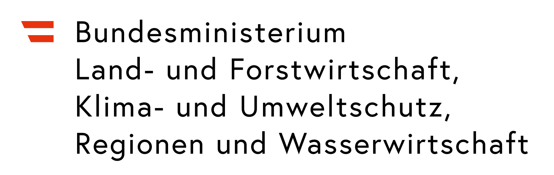 Logo Bundesministerium für Land- und Forstwirtschaft, Regionen und Wasserwirtschaft